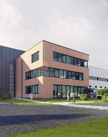 Well Building Standard: FIEGE baut hochmodernes Logistikzentrum in Barleben